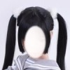 Impl. head hair (synthetic)  + $249 